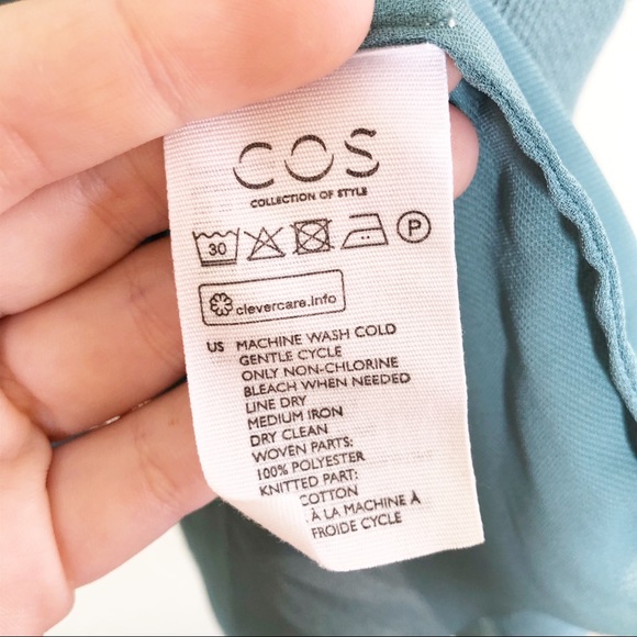 COS | Women’s Green Half Sleeve Sweater Size Small - Picture 5 of 6